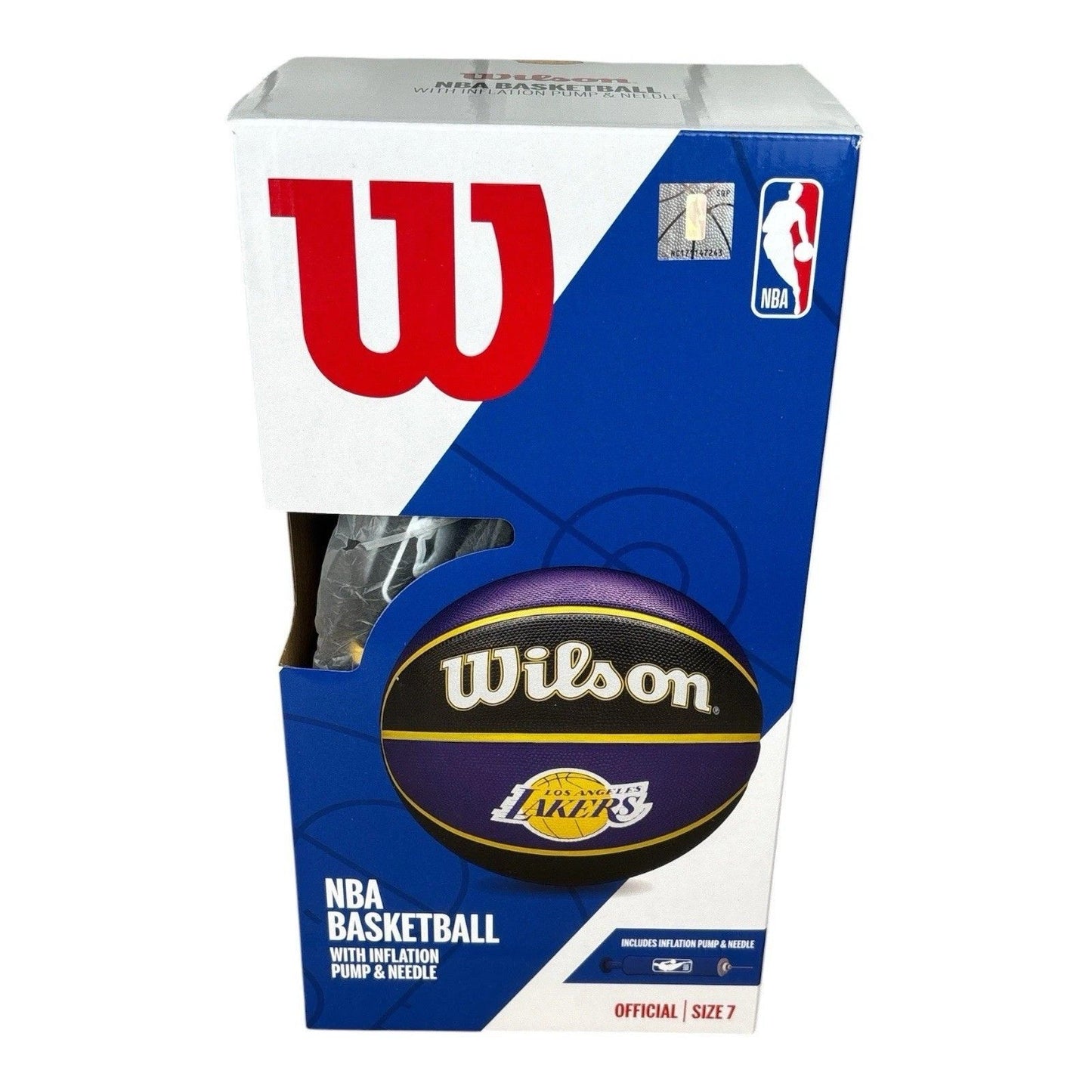 Wilson NBA Tribute Basketball Los Angeles Lakers Größe 7
