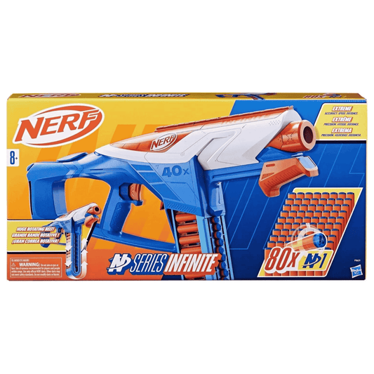 NERF N-Serie Infinite Blaster mit 80 Darts Hasbro