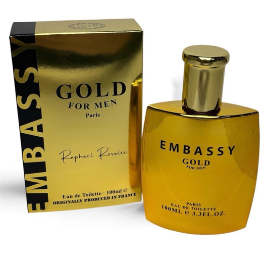 RAPHAEL ROSALEE Embassy Gold For Men Eau de Toilette 100 ml – Herren